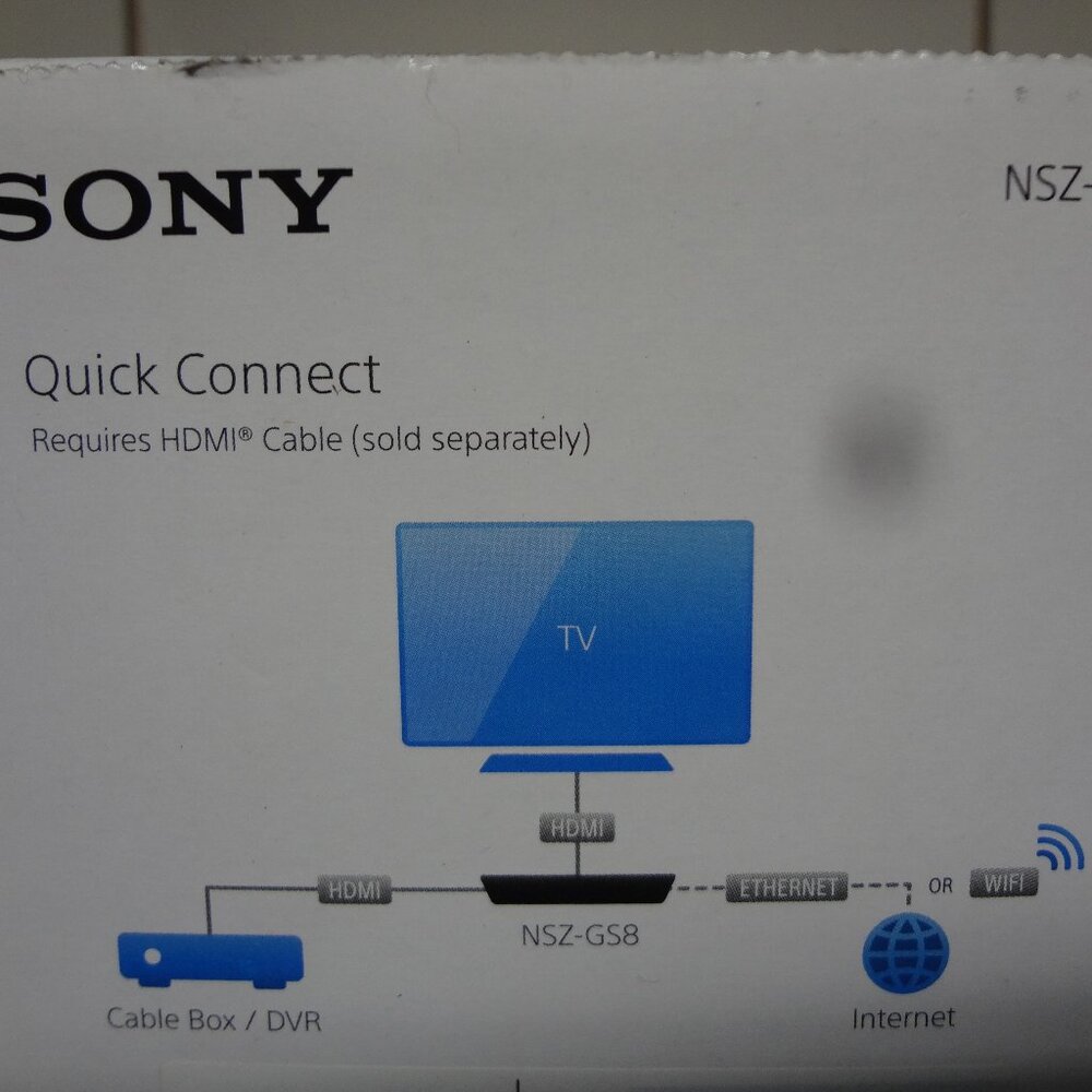 Sony Model NSZ-GS8 Google TV Internet Player with Remote - Picture 4 of 5